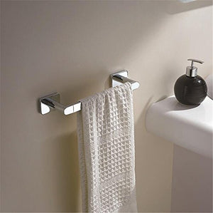 MBYW Portasciugamani Moderno Minimalista Portasciugamani Elegante per Il Bagno di Moda Portasciugamani ad Anello Singolo a Quadretti in Rame Lucido per Bagno  Adatto per Bagno,Cucina, Ufficio