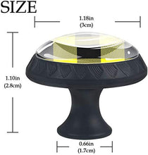 Plaid scozzese modello giallo nero Pomelli per Porta Set di 4 Pomelli per Mobili Manopole per Cassetti Cucina Armadio Vetro