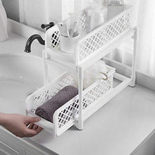 chora Portaoggetti, Cestello Estraibile, Scaffali Portaoggetti Mobili E Comodi da Prendere E Posizionare Installazione Facile per La Cucina del Bagno