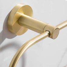 Rishx Portasciugamani Stile Europeo Appeso al Muro Bagno Anello Asciugamano Ottone Antico Bagno appendini Asciugamani Accessori Bagno