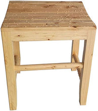 Sgabello da doccia Bagno sgabello Cedar bagno Sgabello in legno Sgabello impermeabile antisettico multiuso Poggiapiedi doccia sgabello basso Sgabello con impermeabile Slat Tipo Seduto Surface sgabello