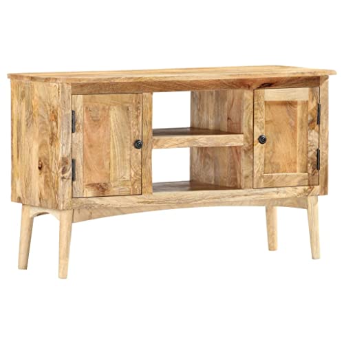 vidaXL Credenza 100x35x60 cm in Legno Massello di Mango