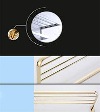 AWOPH Scaldasalviette oro argento nero appeso a parete portasciugamani portasciugamani doppio asciugamano bar bagno hotel bagno argento