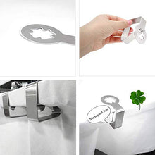 Clip per tovaglia U/B, 4 morsetti regolabili per copritavolo da cucina, ideale per casa, buffet, giardino, picnic, barbecue, matrimoni, feste fai da te (6,5 x 5 cm)