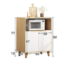 AWYJ Credenza Governo di immagazzinaggio Buffet Credenza Serve Governo di immagazzinaggio Ingresso Cucina Sala Console Tavolo Console (Color : White, Size : 60x40x89cm)
