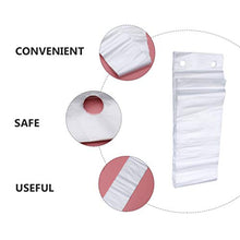 YARNOW Sacchetti per Ombrelli USA E Getta da 200 Pezzi Sacchetti per Ombrelli Bagnati Universali Ricariche per Dispenser di Sacchetti di Plastica per Ombrello con Manico Lungo 13X72 Cm