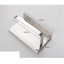 Gancio bagno cucina Portarotolo for WC con ripiano for telefono Supporto da parete in acciaio inossidabile Adesivo Bagno Bagno Distributore di carta for hotel Rotolo di tessuto Appendiabiti Gancio per