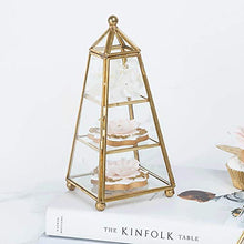 TXXM produzione cassettiera portagioie in vetro trasparente, 11,3 x 24 cm