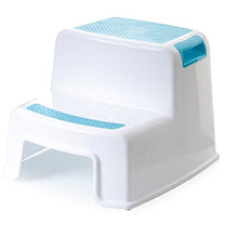 Sgabello per bambini sgabello con piedini in plastica sgabello alto per bambini sgabello da bagno sgabello antiscivolo Passo sgabello (Color : Blue)