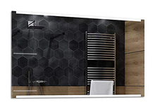 ALASTA® Specchio | Specchio LED Deluxe con Illuminazione a LED | 110x60cm | Hobart | Personalizza Specchio | Specchio per il Trucco/Sistema Anti Appannante