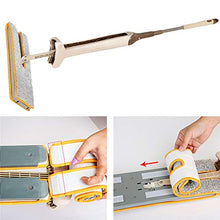 SSAYY Mop Mop di 360 Gradi Spin Mop   Bifacciale Piatto Pigro Pulizia Mop   Manico Telescopico Mop con 2 Pezzi in Microfibra Sostituisci Il Panno