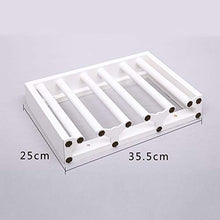 GZA Titolare della Tazza Creativo Capovolto Bicchiere da Vino Titolare Famiglia Appeso Bicchiere di Vino Cremagliera in Legno Solido Semplice Portabicchieri (Size : 35.5 * 25cm)