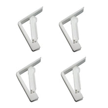Vikenner -- 4 molle ferma-tovaglia in plastica a clip, ideali per casa, giardino, feste, pic-nic, matrimoni