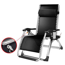 AI LI WEI SHUAIIJUAN Sedia per Il Tempo Libero Domestico Sedie da Giardino Sdraio Adagiarsi |Outdoor Pieghevole reclinabile s con Supporto di Tazza for Il Beach Patio Prato Camping Max.150kg