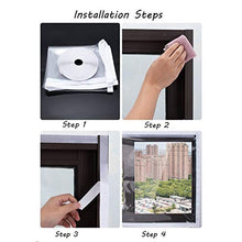 SHIJINHAO Film Plastico for Isolamento Finestre Pellicola per Vetri Isolante Trasparente, Telone in PVC Parabrezza Antipioggia Anti-Neve Mantieni Caldo Adesivi per Finestre in Plastica, 23 Misure