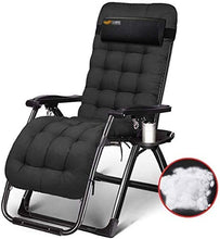 Poltrone reclinabili Reclinabili Sdraio in Giardino Poltroncina reclinabile per Esterni Poltrone da Patio Zero Gravity Poltroncina reclinabile Pieghevole Portatile da Campeggio da Spiaggia con cuscin