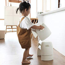 Wakauto Sedia in Plastica per Bambini Sgabello da Bagno in Plastica Sgabello da Cucina Passo Sgabello per La Casa Soggiorno Scuola Materna Bambini in Stile Nordico Sgabello Antiscivolo