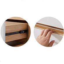 XiuHUa Comodino-Comodino Tipo Semplice Economy Elm con Doppio cassetto Protezione Ambientale Mobili Camera da Letto Mobili da Camera da Letto