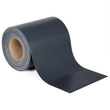 WOLTU GZZ1187an Strisce con 25 Clip di Fissaggio Rotolo per Ringhiera di Balcone Fascette Copertura Protezione Frangivento Oscurante Paravista PVC Poliestere Recinzione Giardino Esterni Nero 0,19x35m