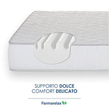Farmarelax – Materasso Matrimoniale 160x190, Altezza 19 cm, Waterfoam, Antibatterico, Ortopedico, Indeformabile, Ipoallergenico e Traspirante, Made in Italy, Top Soft