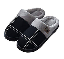 Black Temptation Pantofole morbide e Antiscivolo per Uomo, morbide e morbide, riciclabili - Nere
