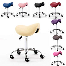 Poltrone Nubao Sedie ergonomiche Sgabelli girevole Scopare Sgabello altezza regolabile in pelle PU 360 ° di rotazione Massaggi Spa Gambe di Rolling Seat saloni di Pedicure del manicure Salone di belle