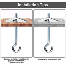 AFASOES 12Pcs Ganci da Soffitto e Parete, Gancio per Lampada da Soffitto, Supporto a Soffitto, Gancio Ø12, M5, per Soffitto Altalena,Yoga, Amaca, Sedia Sospesa, Sacco da Boxe, Tv a Soffitto+