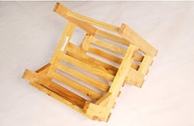 HTDZDX Scaletta, Sgabello in Legno massello Sgabello per Vasca da Bagno Sgabello con poggiapiedi