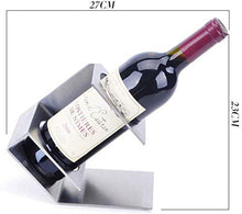 Portabottiglie da tavolo Titolare del vino di stoccaggio in acciaio inossidabile Wine Rack Rack di personalità della cucina della casa Ristorante Wine Cellar controsoffitto Cabinet Portabottiglie e ar