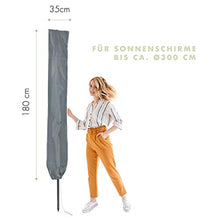 Purovi Copertura Impermeabile Premium per ombrelloni | Inclusa Asta per Chiusura Lampo | Tessuto Oxford 420D Poliestere | Resistente ai Raggi UV e maltempo | per ombrelloni Ø Fino a 300 cm