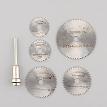 SaySure - 6Pcs Mini HSS Circular Saw Disc Blade Rotary Cutter for Metal