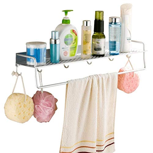 NHLBD Mensola da Bagno, mensola portaoggetti - Bagno Rack Magro, a Parete Mensola Rust-Proof for Il Bagno Attrezzature partizione da Bagno (Dimensioni: 40cm) (Size : 60cm)