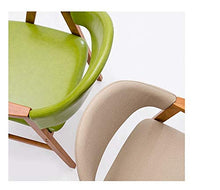 LWW Sedie, Tavoli bar Sgabelli divano sgabello e sedie sedia del calcolatore della sedia in tessuto lavabile Cafe Chair Appartamento Semplice