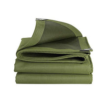 MHBGX Telone Resistente Impermeabile per Esterni, Verde Militare Tessuto ad Alta Densità per Campeio All'Aperto e Teloni Resistenti Al Freddo,un,3,8X4,8 M