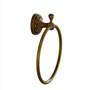 MBYW moderno portasciugamani portasciugamani Hardware ciondolo in rame puro europeo antico asciugamano anello/asciugamano appeso anello/asciugamano appeso anello/portasciugamani per bagno/bagno