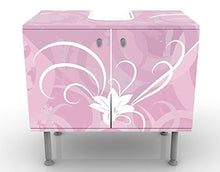 Apalis Design Vanity Airy Love 60 x 55 x 35 cm, piccolo, 60 cm di larghezza, regolabile, lavabo, mobiletto da bagno, base per bagno, stretto, piatto