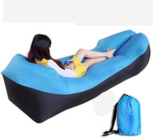 Lettino da Viaggio Lettino da Viaggio Gonfiabile Divano, Gonfiabile Lounger, Aria Lounger, Aria Divano Hammock Impermeabili e durevoli alle Portable Pacchetto Cuscinetto 200kg 5-23