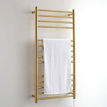 DKEE Golden Moderno Multi-Strato in Acciaio Inox Riscaldamento Trapano Elettrico Bagno Forato Home Hotel Bagno Rack/Rack/portasciugamani