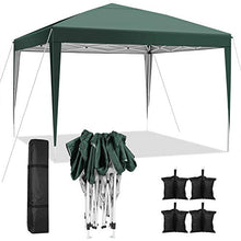 Tenda Gazebo 3x3 Impermeabile Gazebo Giardino Pieghevole per Eventi Feste e Matrimoni con Borsa per Trasporto