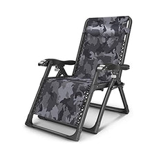 HXCD Sedia a Sdraio a gravità Zero per Giardino, Sedia a Sdraio Pieghevole reclinabili Pieghevoli in Metallo Resistente Portatile Rilassante Letto reclinabile mobili da Giardino per Prato all'ape