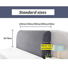 Copritestiera Letto Copertura/Copri Testata Letto Matrimoniale/Singolo Imbottito Fodera Elastica Protezione, Coprire Antipolvere in Cotone Cover Addensare AntiGraffio Cuscino