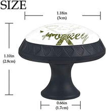 Imposta i bastoncini da hockey Pomelli per Porta Set di 4 Pomelli per Mobili Manopole per Cassetti Cucina Armadio Vetro
