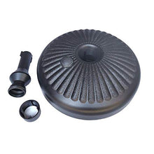 Base per ombrellone rotonda, base per ombrellone riempita ad acqua Portaombrelli Portaombrelli resistente per ombrellone da giardino