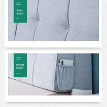 Testiere Letto Imbottite LEBAO Cuscino Testiera,testiera Letto, Comodino Cuscini Matrimoniale Grande Cuscini Schienale in Tessuto Sfoderabile E Lavabile Personalizzabile