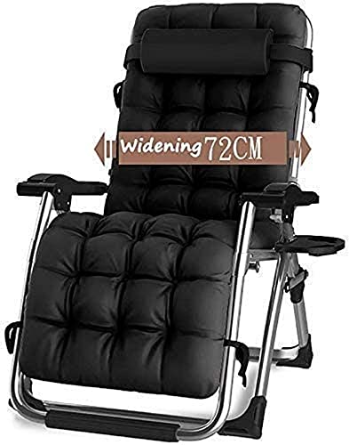 JFFFFWI Sedie reclinabili Lettini Prendisole per Esterni con Cuscini Sedie da Giardino per Esterni da Giardino Sdraio reclinabili per Persone Pesanti Zero Gravity Beach Deck