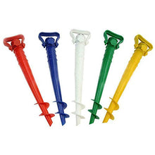 kakiyi Sun Beach Pesca Tribuna ingranaggio della Pioggia del Patio del Giardino Ombrellone PICCHETTI Umbrella Stretch del Basamento della (Rosso)