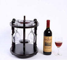 LXH-SH Cremagliera del Vino Bottiglia Nana Wine Glass Rack di stoccaggio, Calici Hanger Holder Bottiglia di Vino vetrina Stand 15.7 * 9.8 * 12.2in scaffali Vino contatore