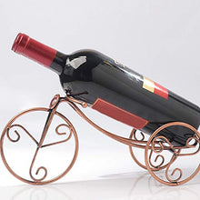 JUSTDOLIFE Portabottiglie Portabottiglie da vino forma di ferro da tavola portabottiglie creativo da tavolo in ferro