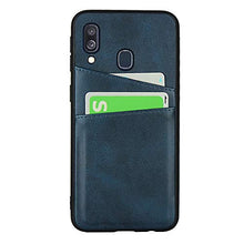 Custodia in poliuretano per Samsung Galaxy A40, colore: blu