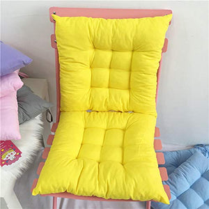 4 x cuscini imbottiti per sedie,cuscini per sedili con cravatte,su cuscini per sedute per giardino,patio,sala da pranzo,38 * 38 cm Disponibile in tre colori Comodo cuscino per interni per esterni